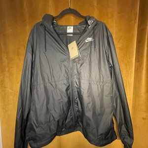 Nike Black Windbreaker Jacket